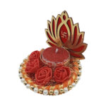 Decorative Diwali Item for Gift Tealight Candle Holder Stand